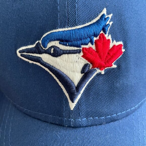 New Era 9 Forty Fitted Official Toronto Blue Jays Baseball Cap Blue Wht Red Sz S - Picture 9 of 10